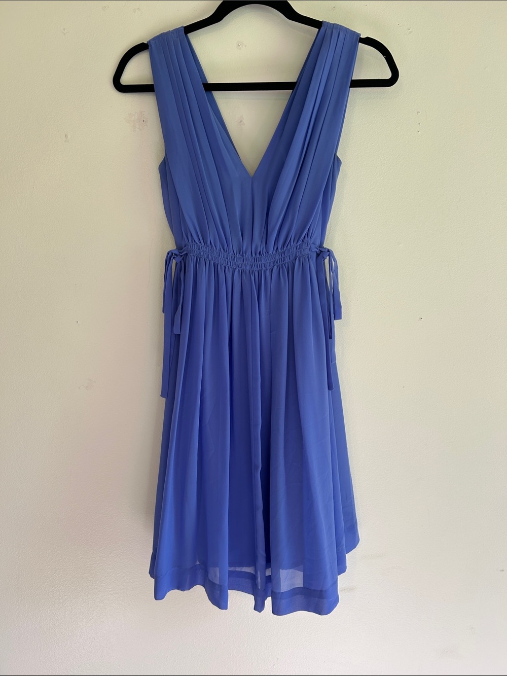 Anthropologie HD in Paris Lavender Chiffon Dress Size 2
